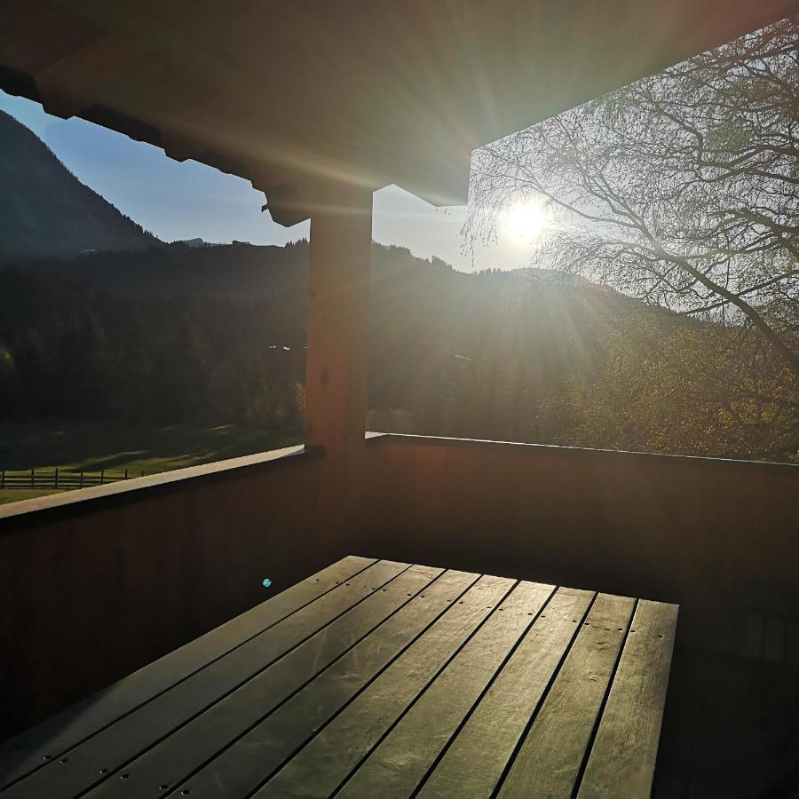Ferienwohnung Remise Am Reitl Fieberbrunn Bagian luar foto