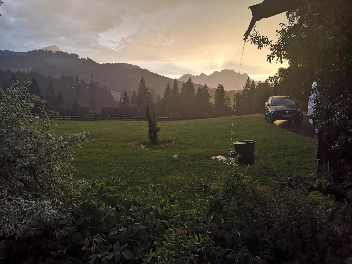 Ferienwohnung Remise Am Reitl Fieberbrunn Bagian luar foto